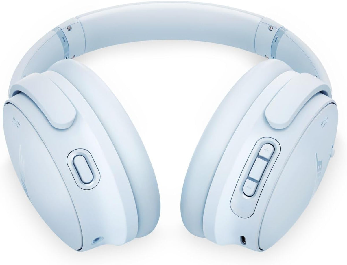 Bose QuietComfort Wireless Noise Cancelling Headphones – Bluetooth Over-Ear, 24-Hour Battery, Adjustable EQ, Ice Blue Limited Edition