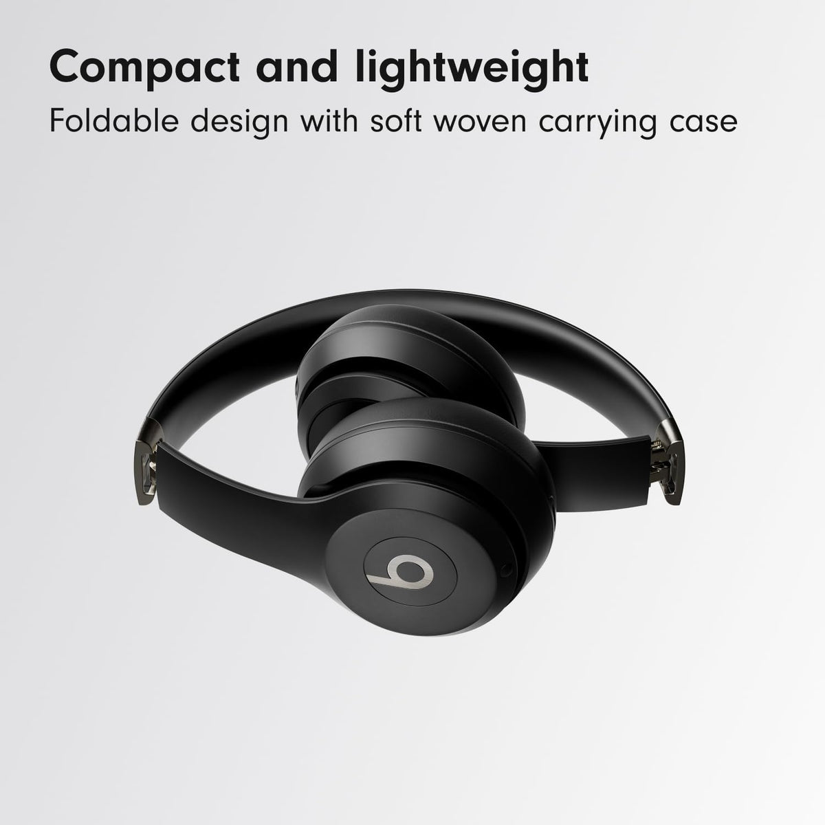 Beats Solo 4 Wireless Bluetooth On-Ear Headphones – Up to 50 Hours Battery, Spatial Audio, Apple & Android Compatible, Matte Black