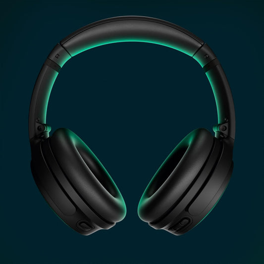 Bose QuietComfort SC Wireless Noise Cancelling Headphones – Bluetooth Over-Ear, Up to 24 Hours Battery, Black