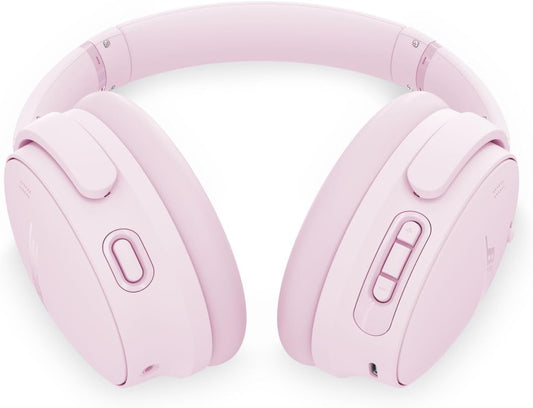 Bose QuietComfort Wireless Noise Cancelling Headphones – Bluetooth Over-Ear, 24-Hour Battery, Adjustable EQ, Petal Pink Limited Edition