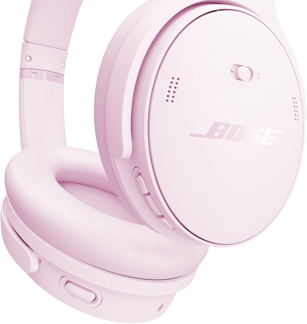 Bose QuietComfort Wireless Noise Cancelling Headphones – Bluetooth Over-Ear, 24-Hour Battery, Adjustable EQ, Petal Pink Limited Edition