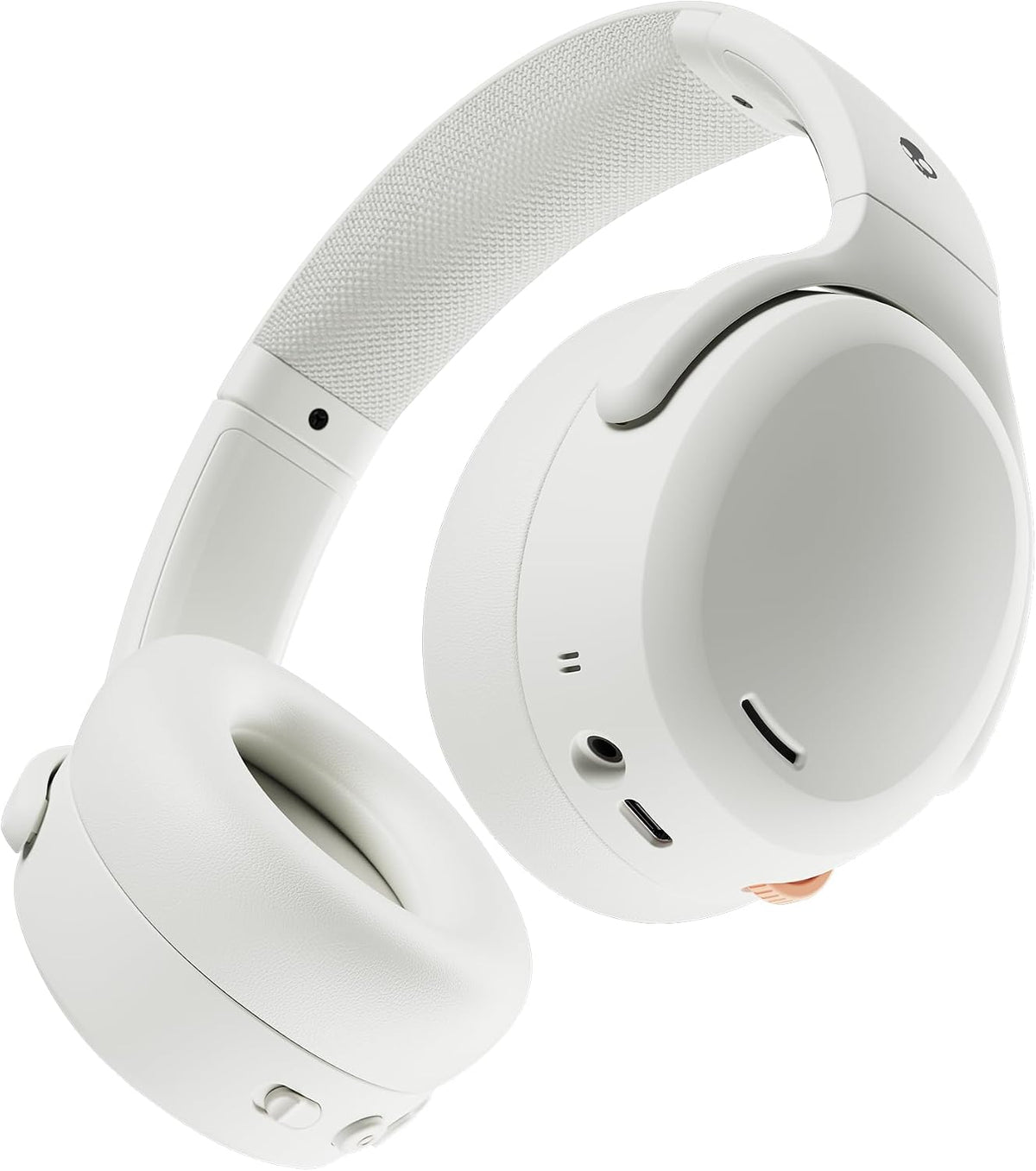 Skullcandy Crusher ANC 2 Wireless Bluetooth Over-Ear Headphones – Active Noise Cancellation, Skull-iQ Smart Features, Voice Control, Bone
