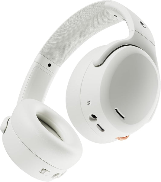 Skullcandy Crusher ANC 2 Wireless Bluetooth Over-Ear Headphones – Active Noise Cancellation, Skull-iQ Smart Features, Voice Control, Bone