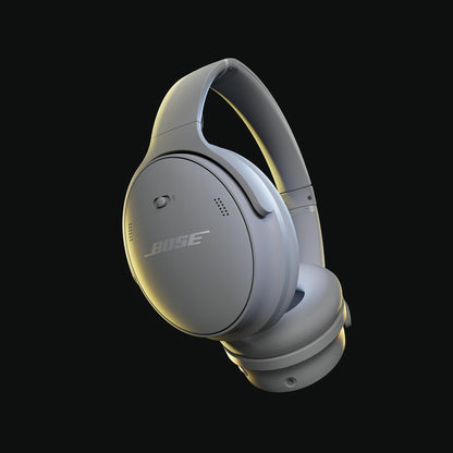 Bose QuietComfort Wireless Noise Cancelling Headphones – Bluetooth Over-Ear, 24-Hour Battery, Adjustable EQ, Moonlight Grey Limited Edition
