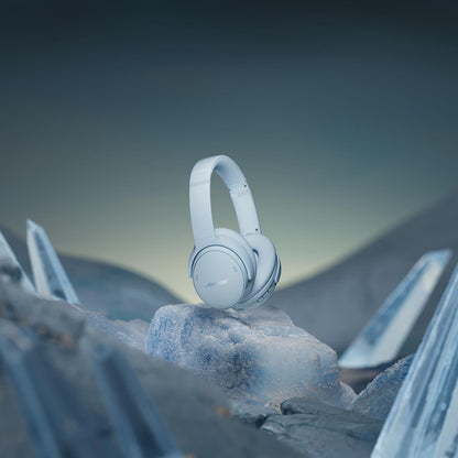 Bose QuietComfort Wireless Noise Cancelling Headphones – Bluetooth Over-Ear, 24-Hour Battery, Adjustable EQ, Ice Blue Limited Edition
