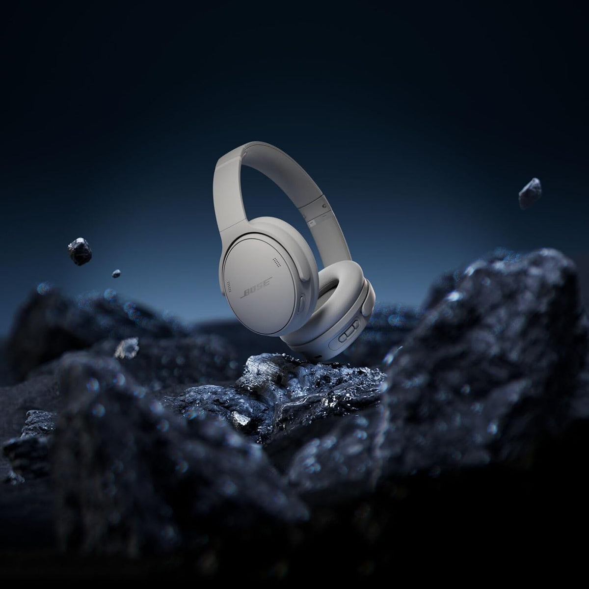 Bose QuietComfort Wireless Noise Cancelling Headphones – Bluetooth Over-Ear, 24-Hour Battery, Adjustable EQ, Moonlight Grey Limited Edition