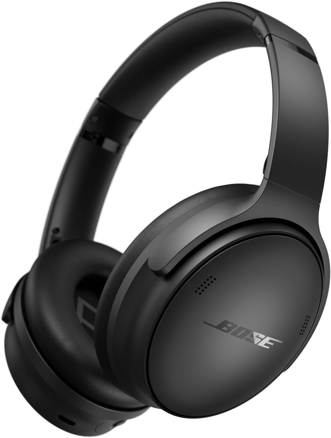 Bose QuietComfort Wireless Noise Cancelling Headphones – Bluetooth Over-Ear, 24-Hour Battery, Adjustable EQ, Black