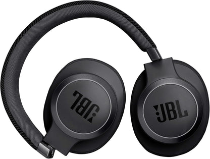JBL Live 770NC Wireless Over-Ear Headphones – Adaptive Noise Cancelling, JBL Spatial Sound, 65-Hour Battery, Black
