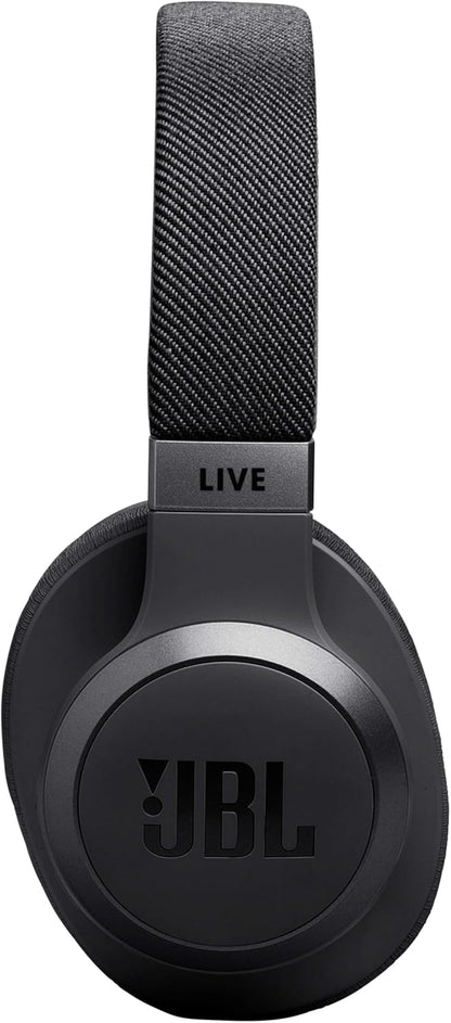 JBL Live 770NC Wireless Over-Ear Headphones – Adaptive Noise Cancelling, JBL Spatial Sound, 65-Hour Battery, Black