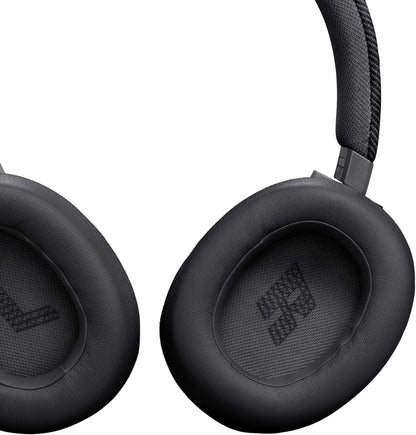 JBL Live 770NC Wireless Over-Ear Headphones – Adaptive Noise Cancelling, JBL Spatial Sound, 65-Hour Battery, Black