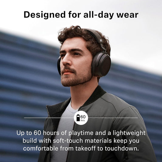 Sennheiser MOMENTUM 4 Wireless Special Edition Headphones – Adaptive ANC, 60-Hour Battery, Customizable Sound, Black/Copper