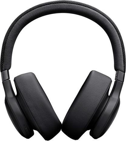 JBL Live 770NC Wireless Over-Ear Headphones – Adaptive Noise Cancelling, JBL Spatial Sound, 65-Hour Battery, Black